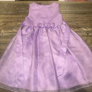 Rare Edition Girl Bow Lavender Dress Size 4. Underlining. NWOT.